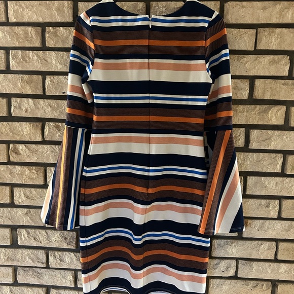 Sugarlips Multicolor Striped Long Sleeve Dress - Picture 6 of 7